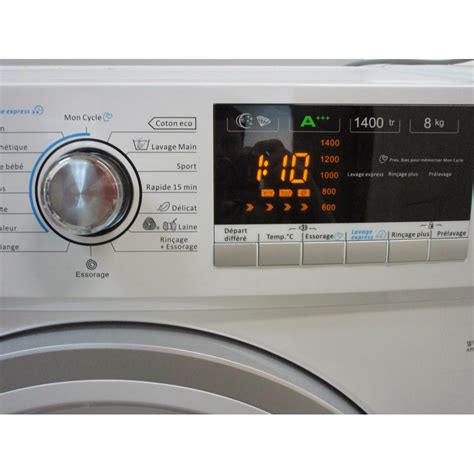 lave linge hublot thomson tw148 avis|Test Thomson (Darty) TW148 .